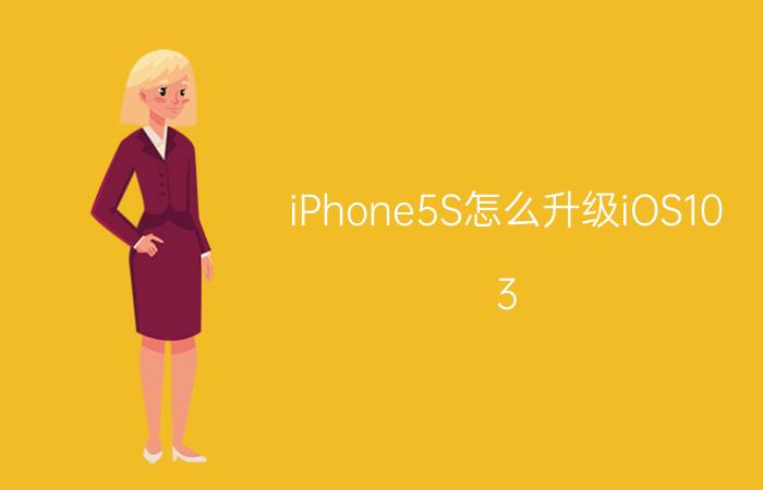 iPhone5S怎么升级iOS10.3 iPhone5S升级iOS10.3教程